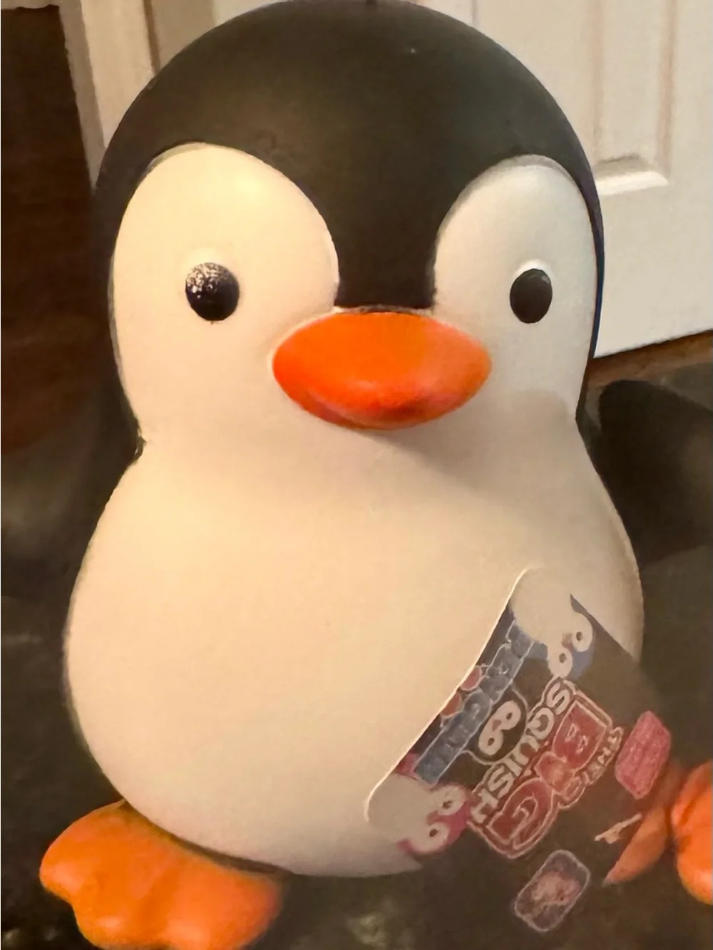 Penguin Squishy Toy - Black & White Penguin